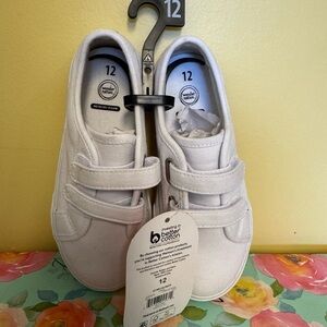 Kids White Memory Foam Shoes